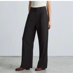 NEW EVERLANE The Way-High Drape Pant  6 SHORT INSEAM